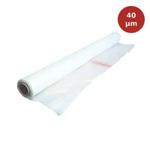 Bâche chantier PE 4×5m 100µ non tissée